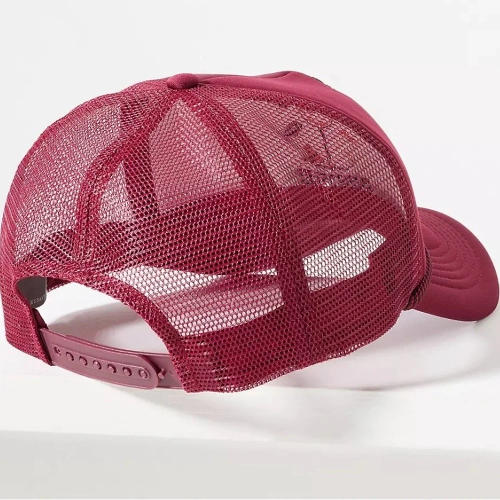 Anthropologie Nephthys Foster Red Baseball Cap NWT